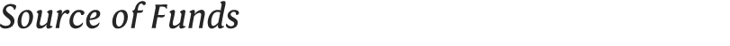 Source of Funds